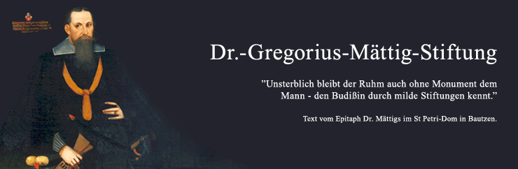 Bild von Gregorius M�ttig mit Epitaph Dr. M�ttigs im St. Petri-Dom Bautzen